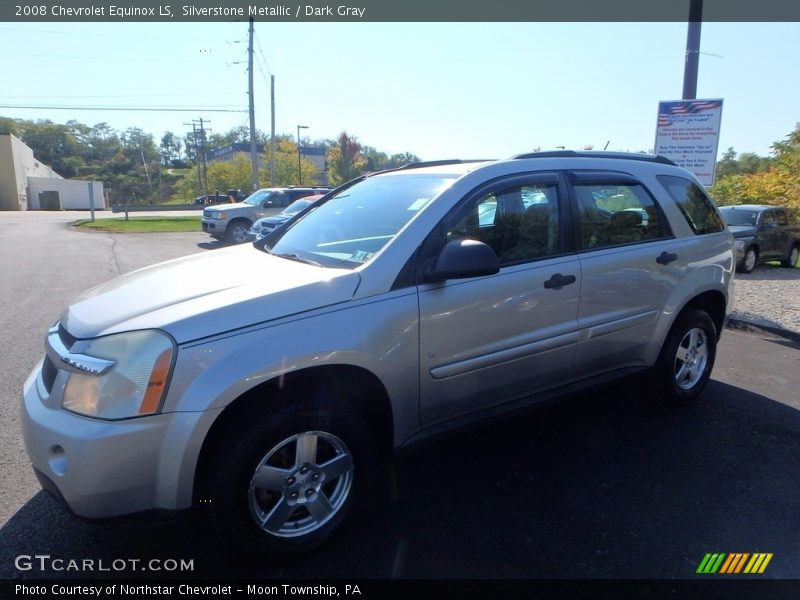 Silverstone Metallic / Dark Gray 2008 Chevrolet Equinox LS