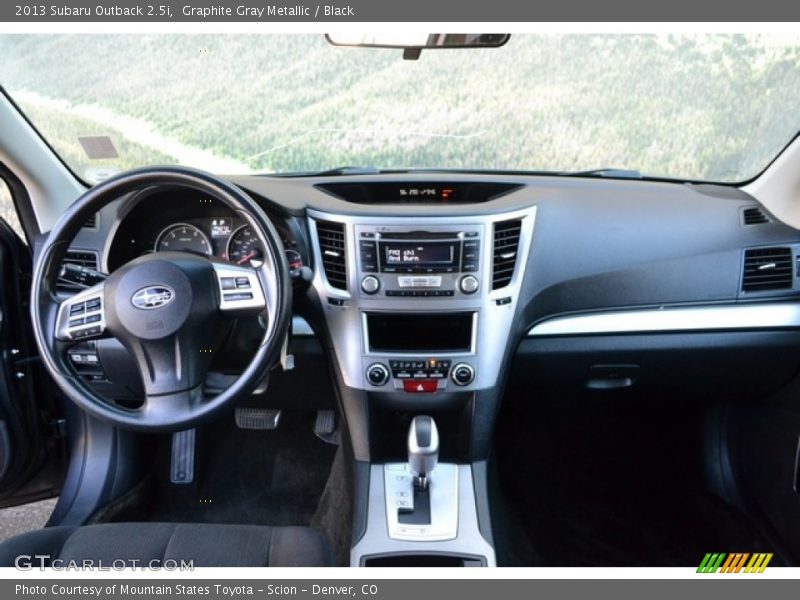 Graphite Gray Metallic / Black 2013 Subaru Outback 2.5i