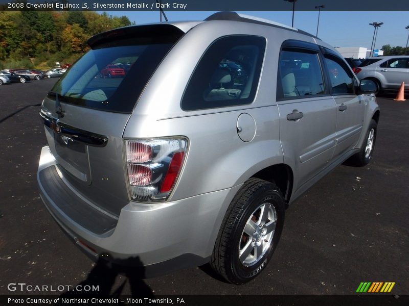 Silverstone Metallic / Dark Gray 2008 Chevrolet Equinox LS