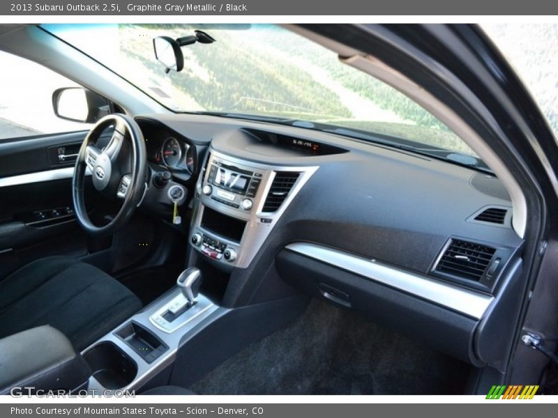 Graphite Gray Metallic / Black 2013 Subaru Outback 2.5i