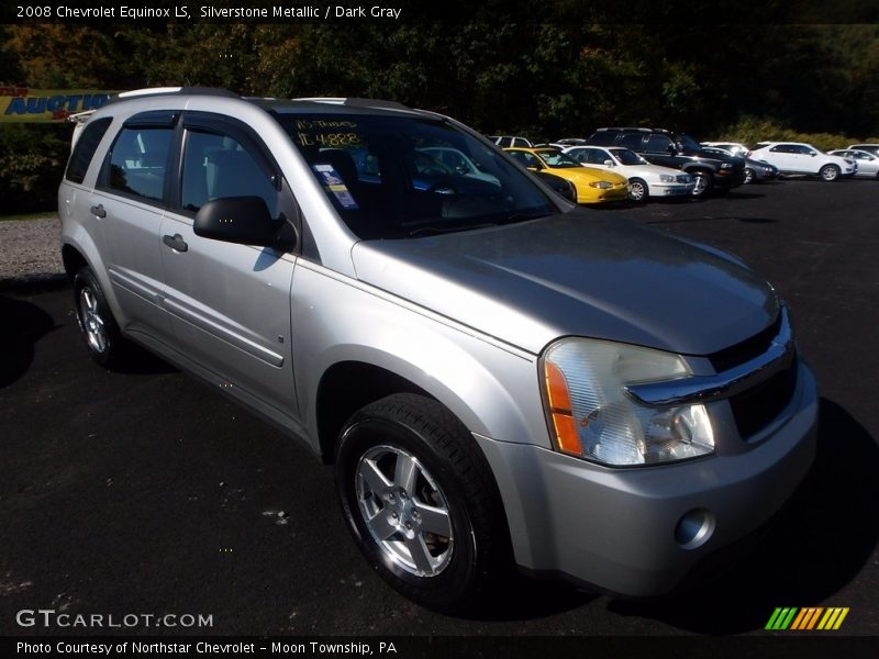 Silverstone Metallic / Dark Gray 2008 Chevrolet Equinox LS