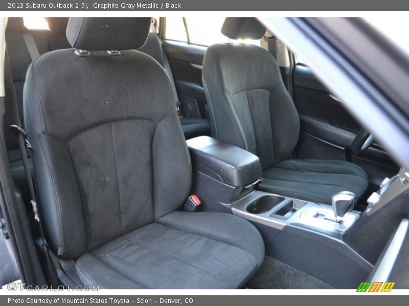 Graphite Gray Metallic / Black 2013 Subaru Outback 2.5i