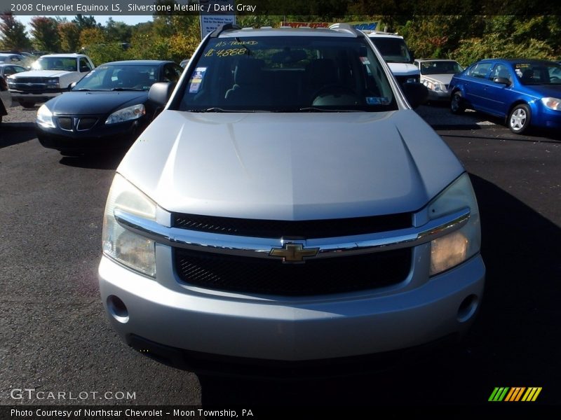 Silverstone Metallic / Dark Gray 2008 Chevrolet Equinox LS