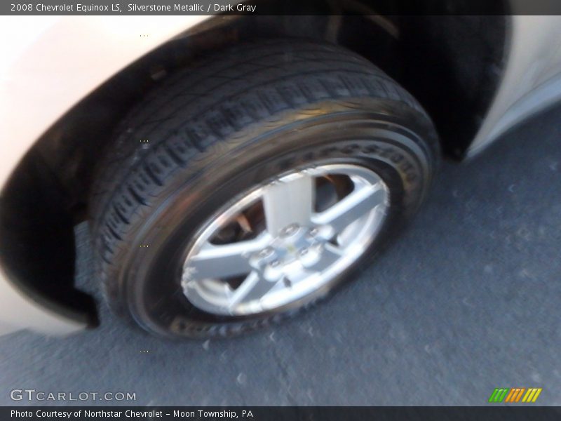 Silverstone Metallic / Dark Gray 2008 Chevrolet Equinox LS