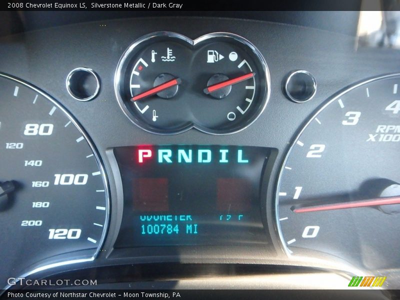 Silverstone Metallic / Dark Gray 2008 Chevrolet Equinox LS