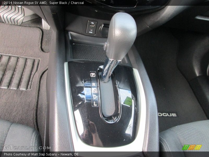 Super Black / Charcoal 2014 Nissan Rogue SV AWD