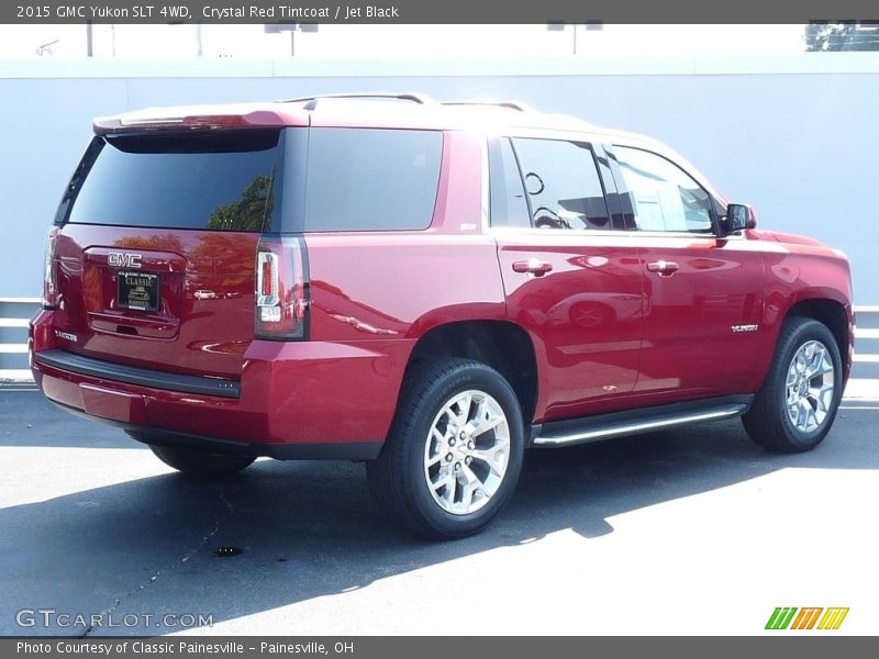 Crystal Red Tintcoat / Jet Black 2015 GMC Yukon SLT 4WD