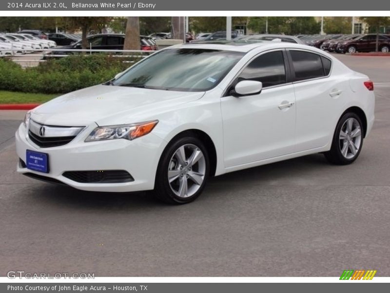 Bellanova White Pearl / Ebony 2014 Acura ILX 2.0L