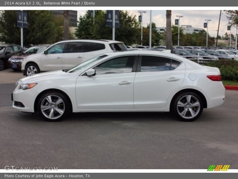 Bellanova White Pearl / Ebony 2014 Acura ILX 2.0L