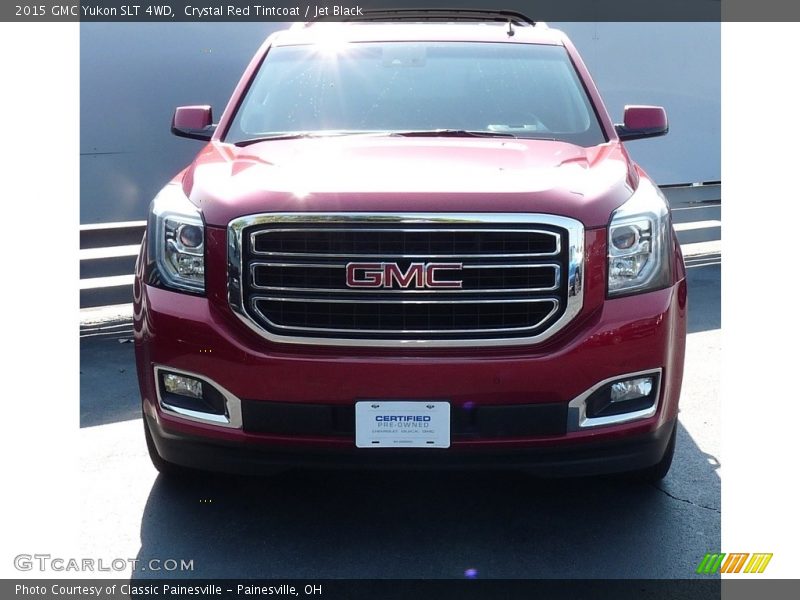 Crystal Red Tintcoat / Jet Black 2015 GMC Yukon SLT 4WD