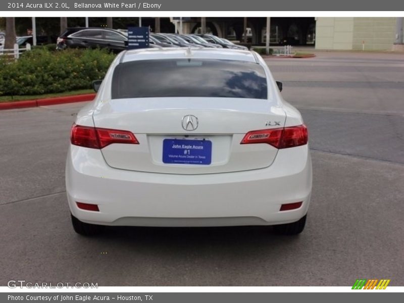 Bellanova White Pearl / Ebony 2014 Acura ILX 2.0L