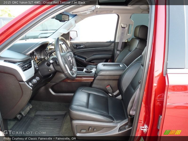 Crystal Red Tintcoat / Jet Black 2015 GMC Yukon SLT 4WD