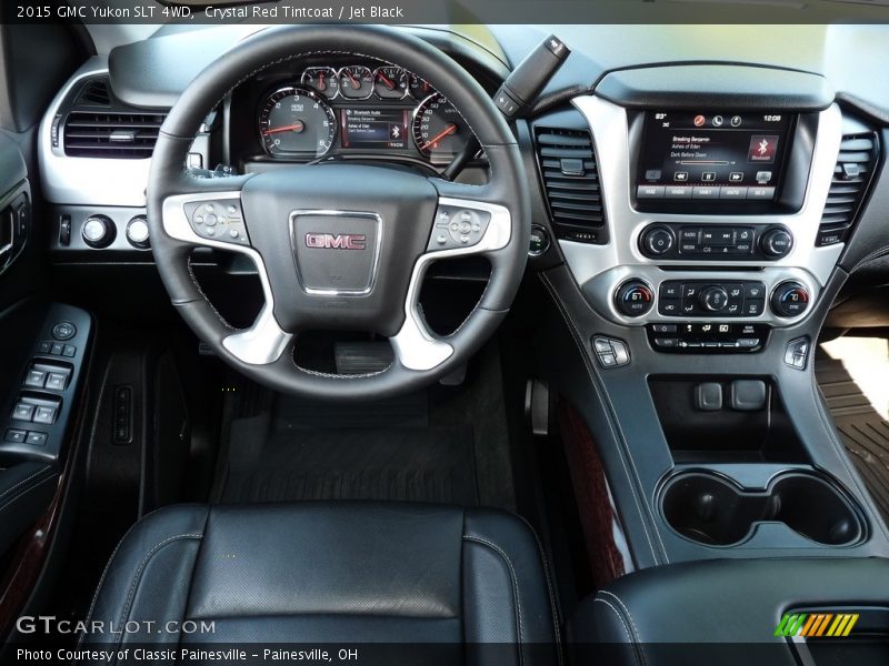 Crystal Red Tintcoat / Jet Black 2015 GMC Yukon SLT 4WD