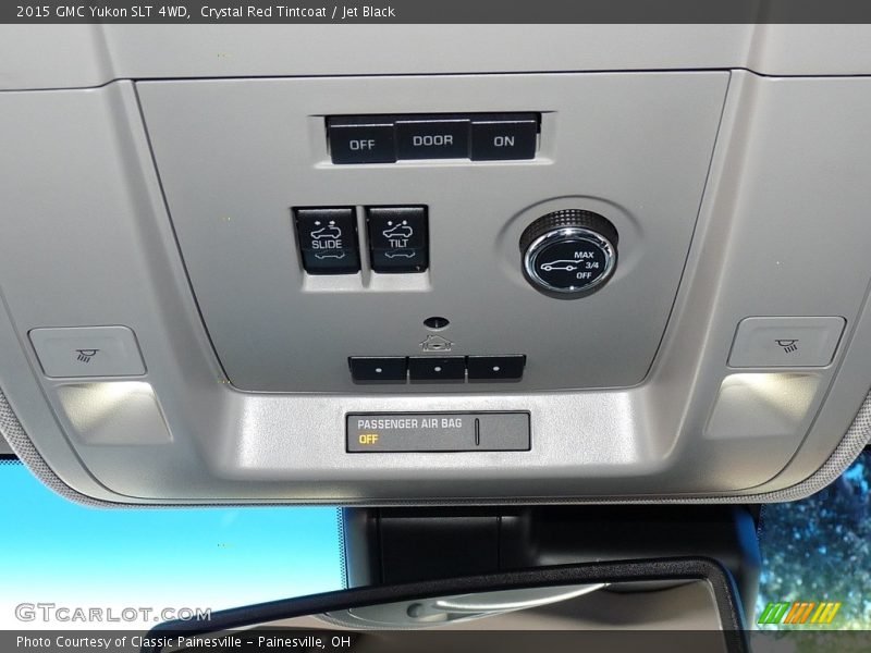 Crystal Red Tintcoat / Jet Black 2015 GMC Yukon SLT 4WD