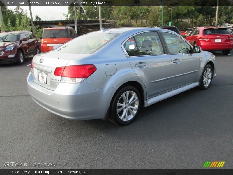 Ice Silver Metallic / Black 2014 Subaru Legacy 2.5i Limited