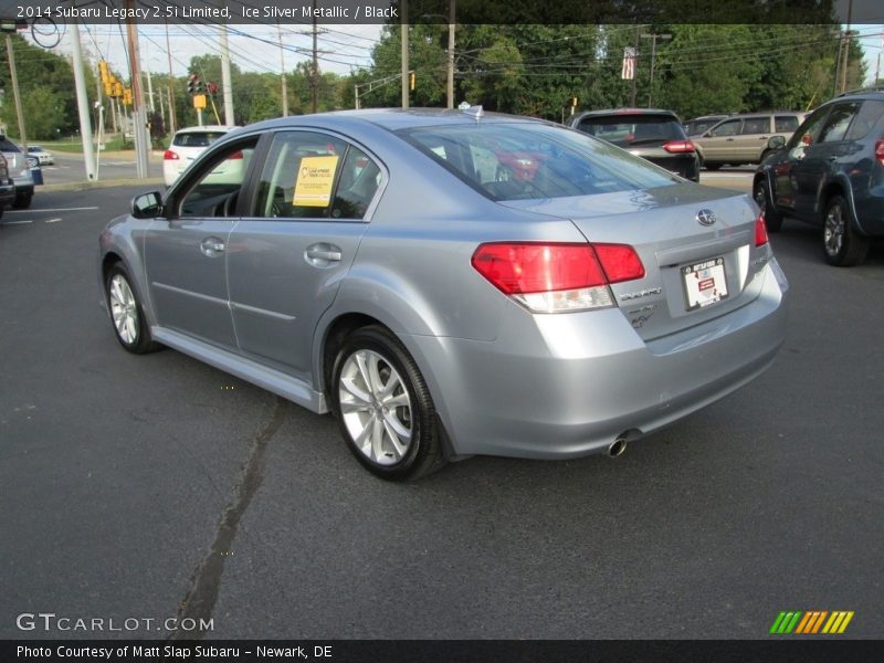 Ice Silver Metallic / Black 2014 Subaru Legacy 2.5i Limited