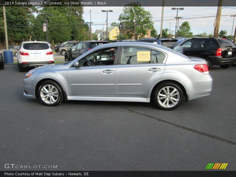 Ice Silver Metallic / Black 2014 Subaru Legacy 2.5i Limited