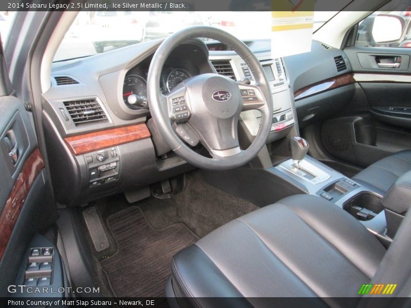 Ice Silver Metallic / Black 2014 Subaru Legacy 2.5i Limited