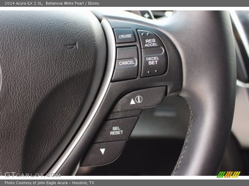Bellanova White Pearl / Ebony 2014 Acura ILX 2.0L