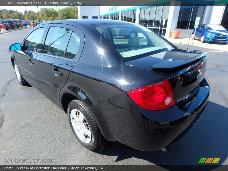 Black / Gray 2007 Chevrolet Cobalt LT Sedan