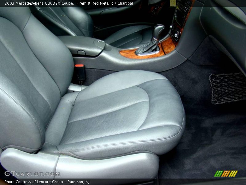 Firemist Red Metallic / Charcoal 2003 Mercedes-Benz CLK 320 Coupe