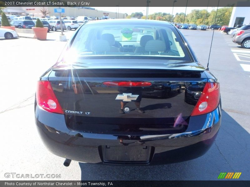 Black / Gray 2007 Chevrolet Cobalt LT Sedan