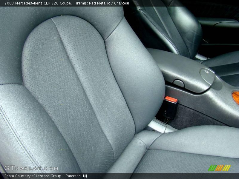Firemist Red Metallic / Charcoal 2003 Mercedes-Benz CLK 320 Coupe