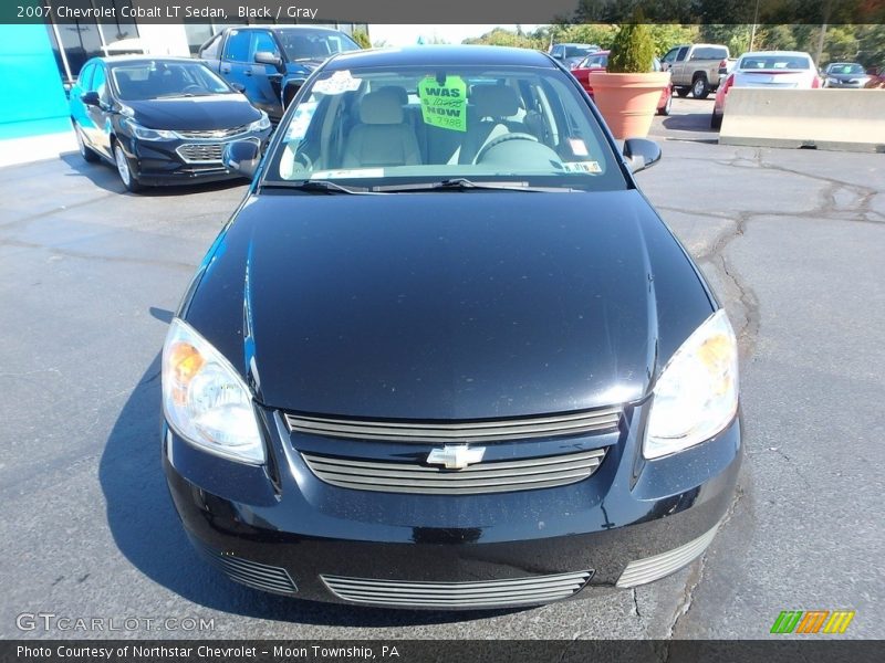 Black / Gray 2007 Chevrolet Cobalt LT Sedan