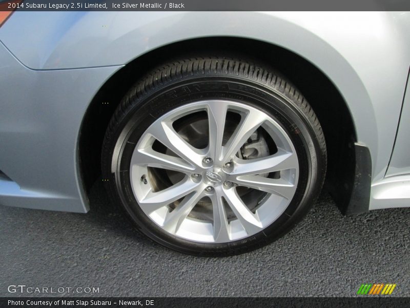 Ice Silver Metallic / Black 2014 Subaru Legacy 2.5i Limited