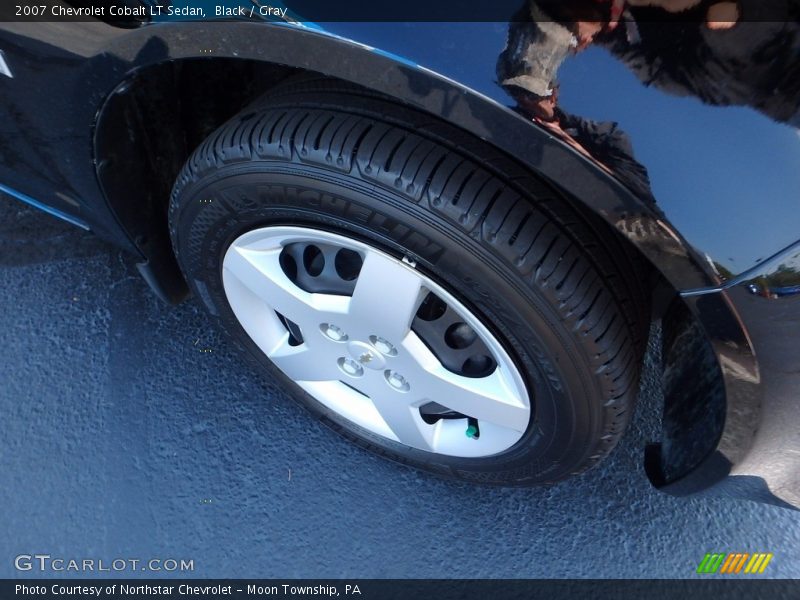 Black / Gray 2007 Chevrolet Cobalt LT Sedan