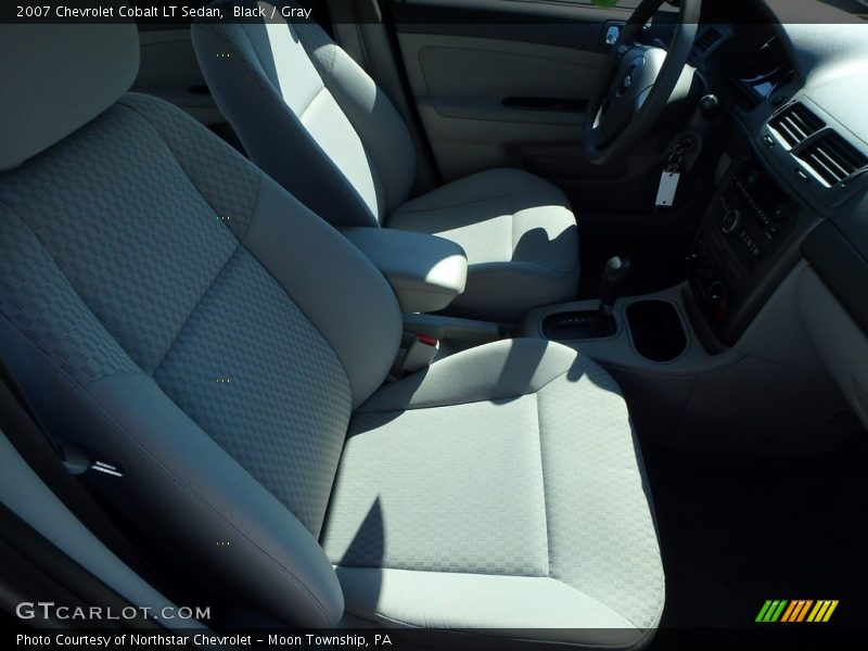 Black / Gray 2007 Chevrolet Cobalt LT Sedan