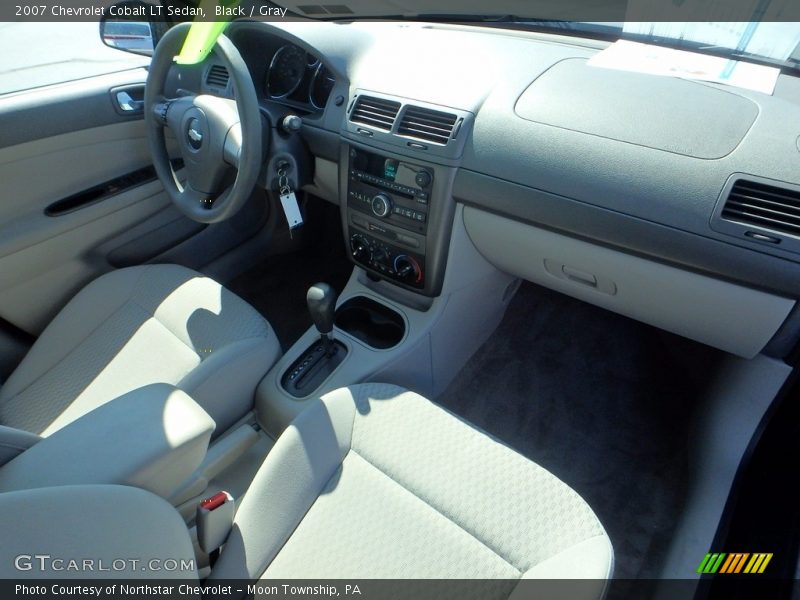 Black / Gray 2007 Chevrolet Cobalt LT Sedan