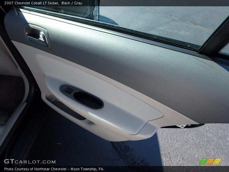 Black / Gray 2007 Chevrolet Cobalt LT Sedan