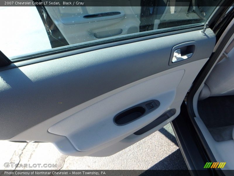 Black / Gray 2007 Chevrolet Cobalt LT Sedan