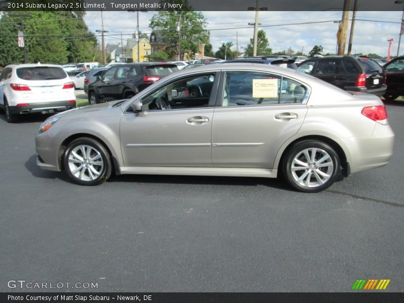Tungsten Metallic / Ivory 2014 Subaru Legacy 2.5i Limited