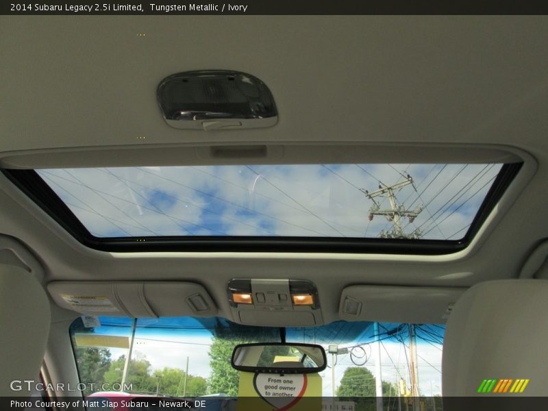 Tungsten Metallic / Ivory 2014 Subaru Legacy 2.5i Limited