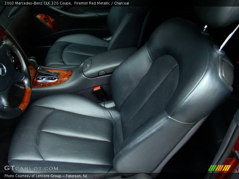 Firemist Red Metallic / Charcoal 2003 Mercedes-Benz CLK 320 Coupe