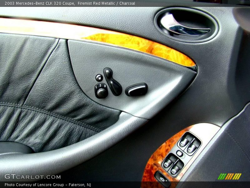 Firemist Red Metallic / Charcoal 2003 Mercedes-Benz CLK 320 Coupe