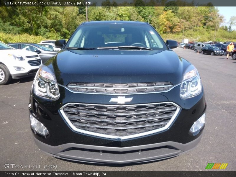 Black / Jet Black 2017 Chevrolet Equinox LT AWD