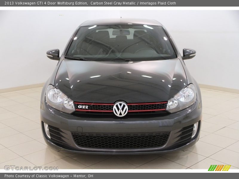 Carbon Steel Gray Metallic / Interlagos Plaid Cloth 2013 Volkswagen GTI 4 Door Wolfsburg Edition