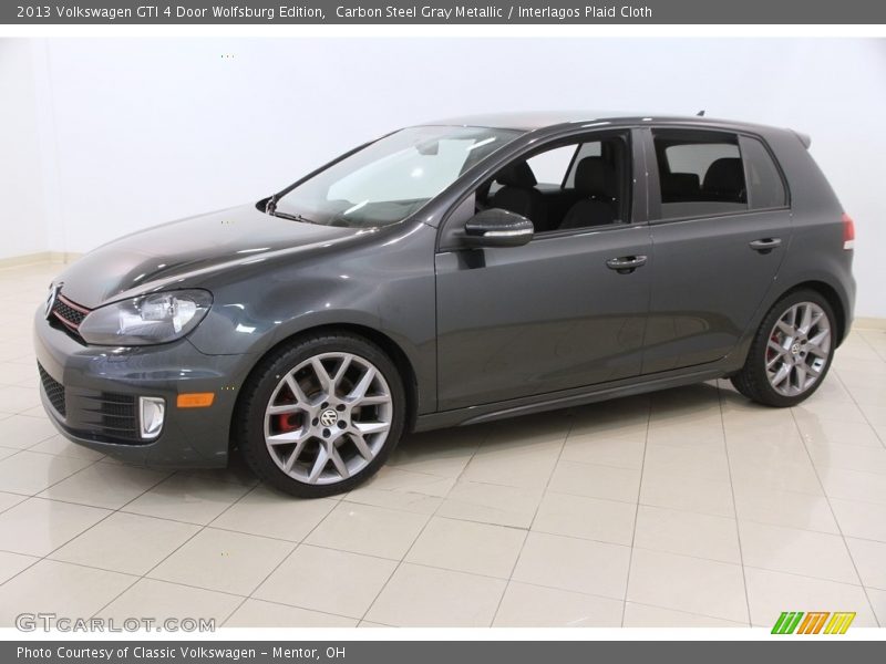 Carbon Steel Gray Metallic / Interlagos Plaid Cloth 2013 Volkswagen GTI 4 Door Wolfsburg Edition