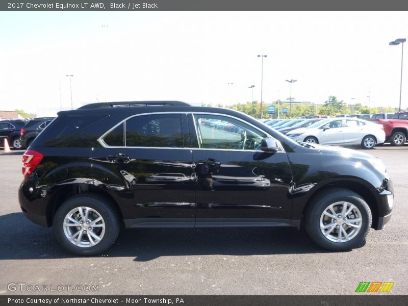 Black / Jet Black 2017 Chevrolet Equinox LT AWD