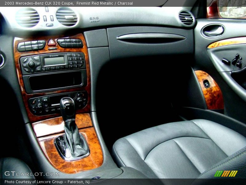 Firemist Red Metallic / Charcoal 2003 Mercedes-Benz CLK 320 Coupe