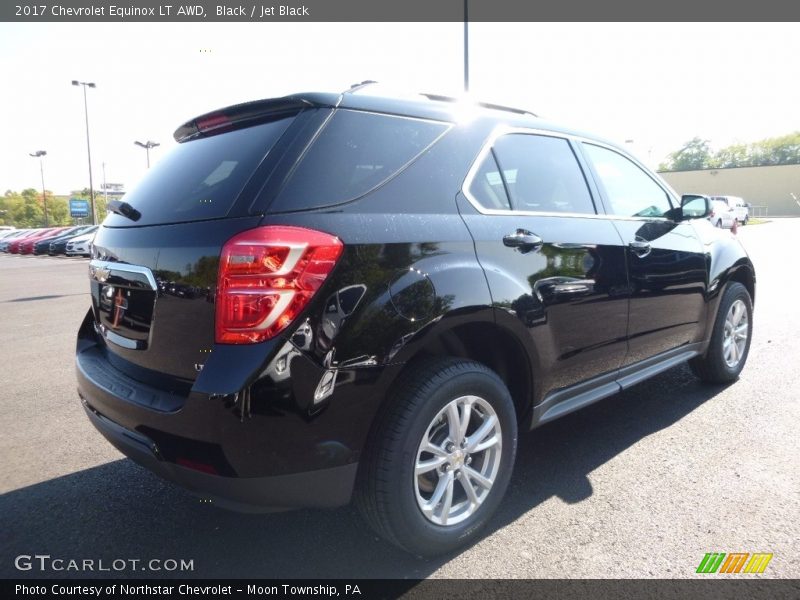 Black / Jet Black 2017 Chevrolet Equinox LT AWD