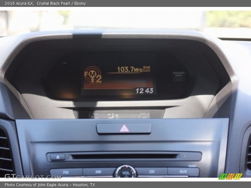 Crystal Black Pearl / Ebony 2016 Acura ILX