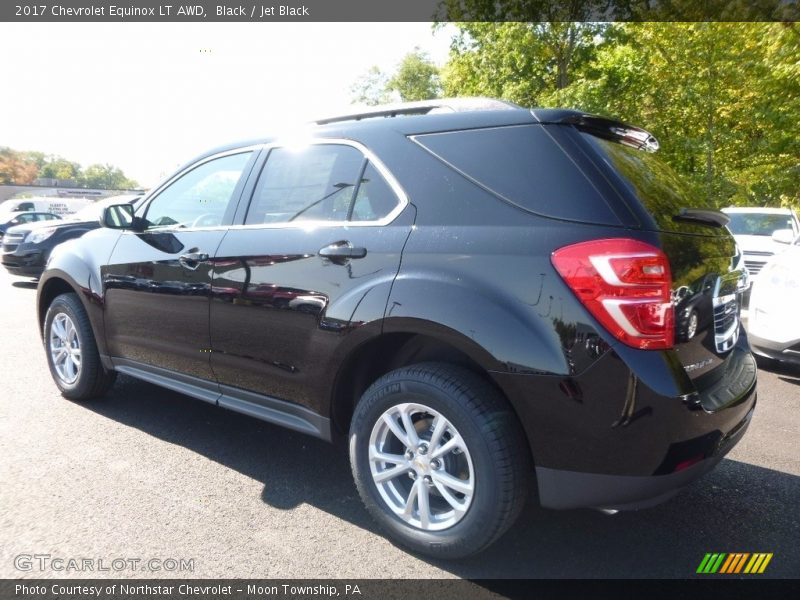Black / Jet Black 2017 Chevrolet Equinox LT AWD