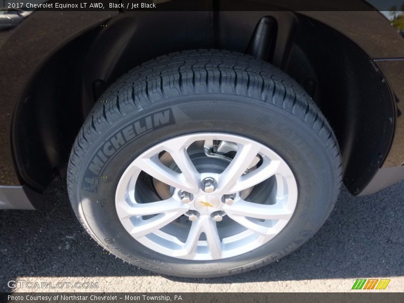 Black / Jet Black 2017 Chevrolet Equinox LT AWD