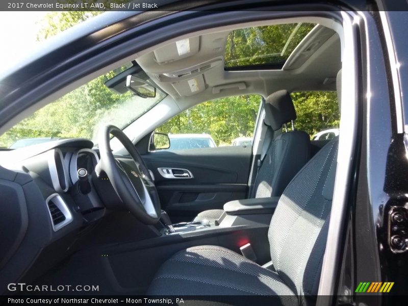 Black / Jet Black 2017 Chevrolet Equinox LT AWD