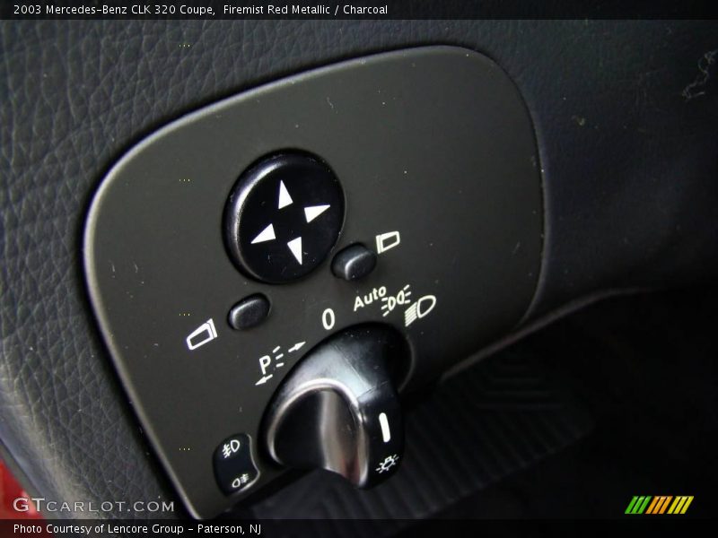 Firemist Red Metallic / Charcoal 2003 Mercedes-Benz CLK 320 Coupe