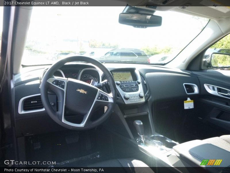 Black / Jet Black 2017 Chevrolet Equinox LT AWD